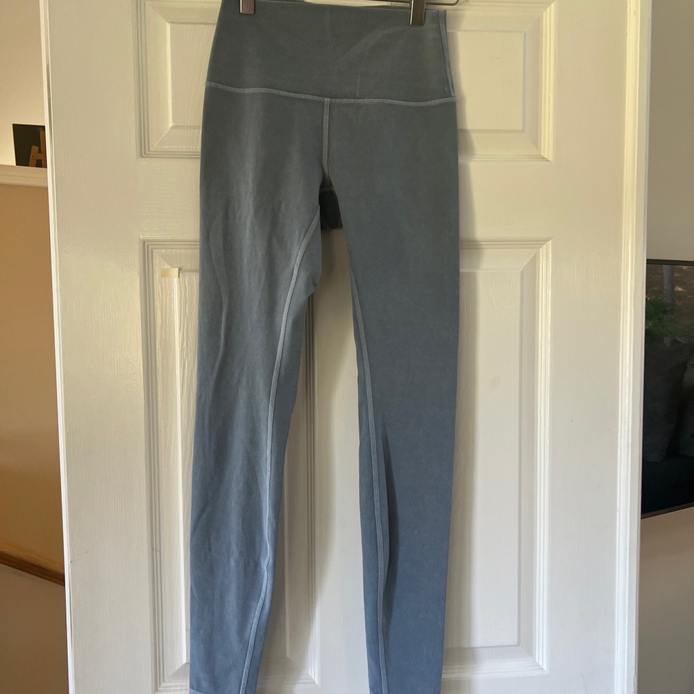 Lululemon Athletica Blue High-Waist Leggings